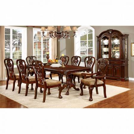 ELANA DINING 7PC SET( TABLE + 2 Arm Chairs + 4 Side Chairs)